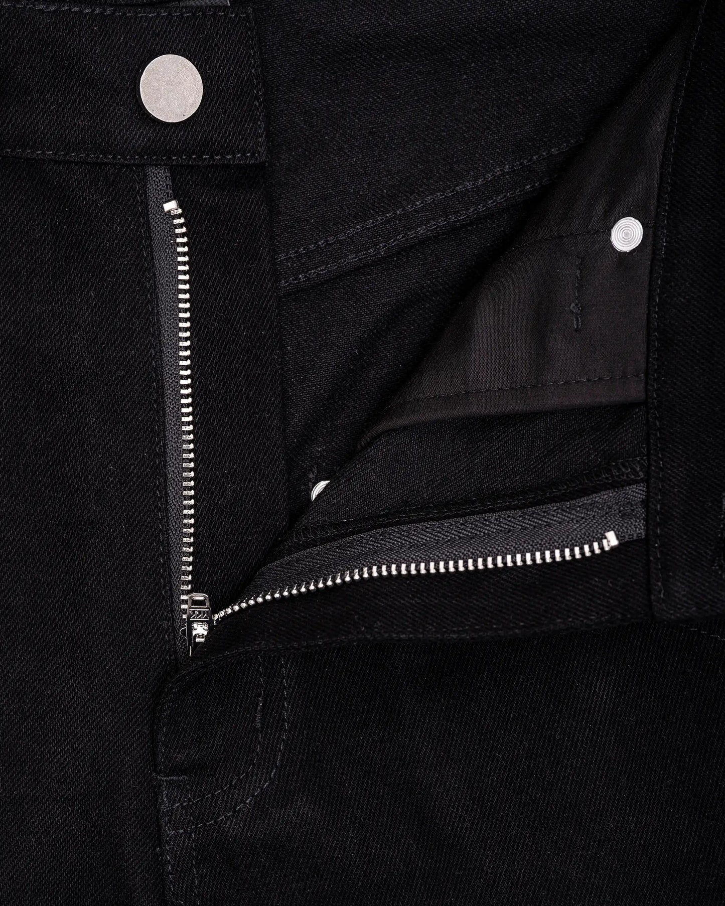 Black Studded Flared Jeans V2