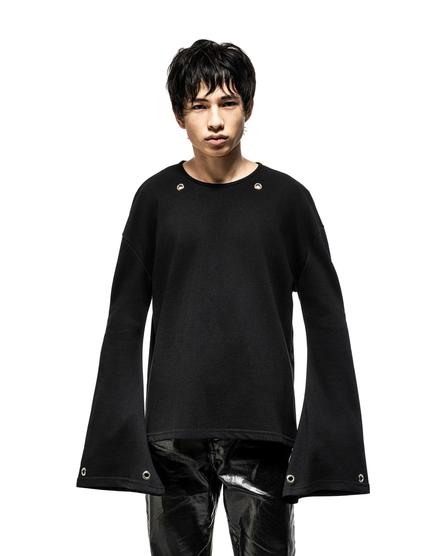 Black Studded Sweatshirt