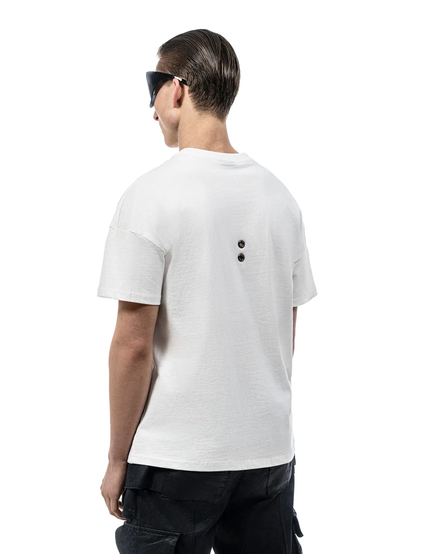 White Studded T-Shirt