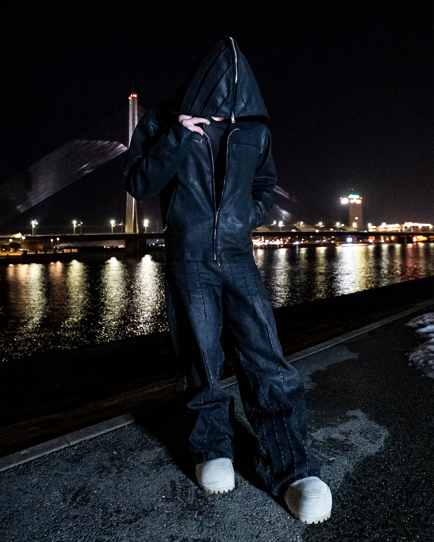 Waxed Denim Gill Jacket