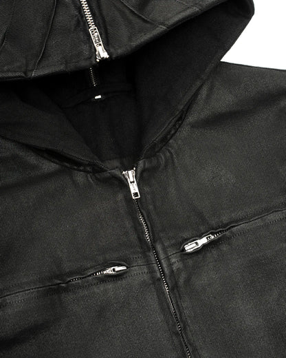 Waxed Denim Gill Jacket