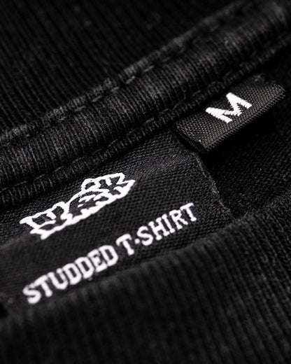 Black Studded T-Shirt