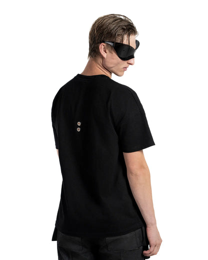 Black Studded T-Shirt