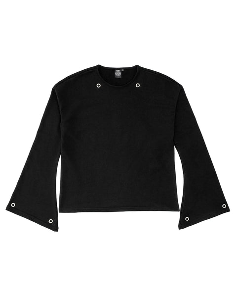 Black Studded Sweatshirt – YARIK