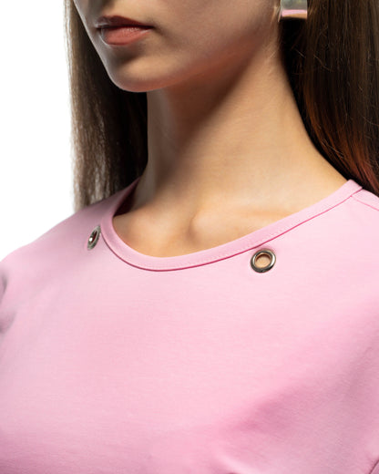 Pink Studded Croptop