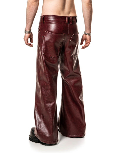 Oxblood Rockstar Pants