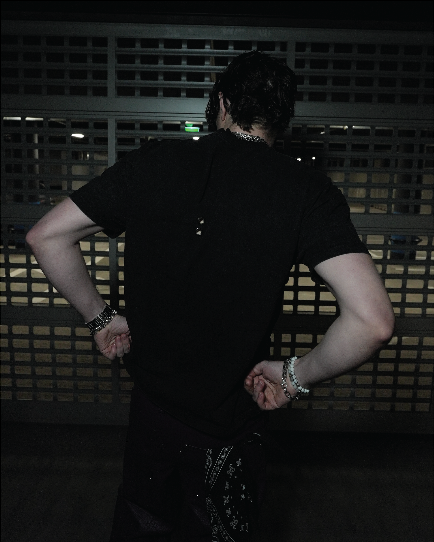 Black Studded T-Shirt