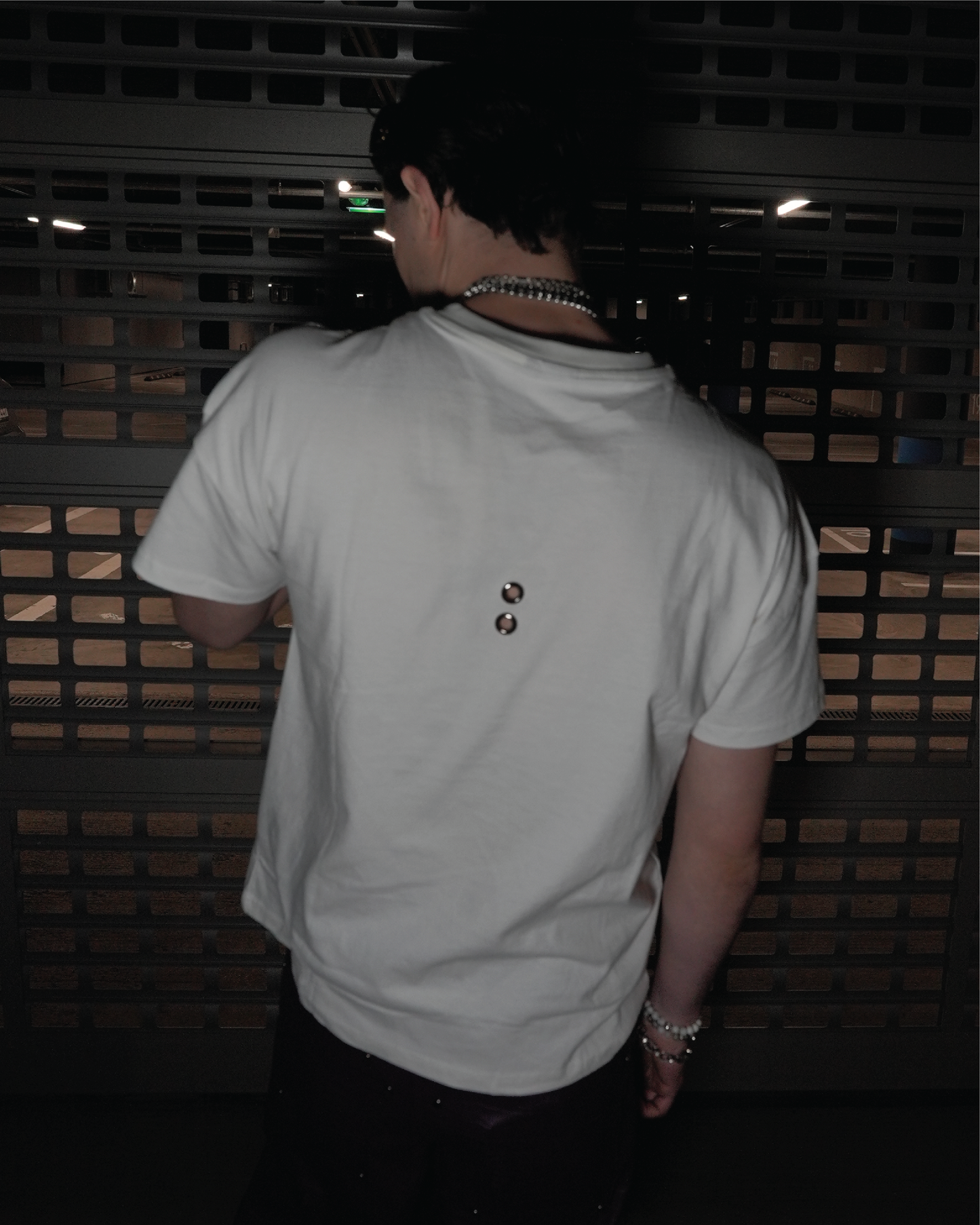 White Studded T-Shirt