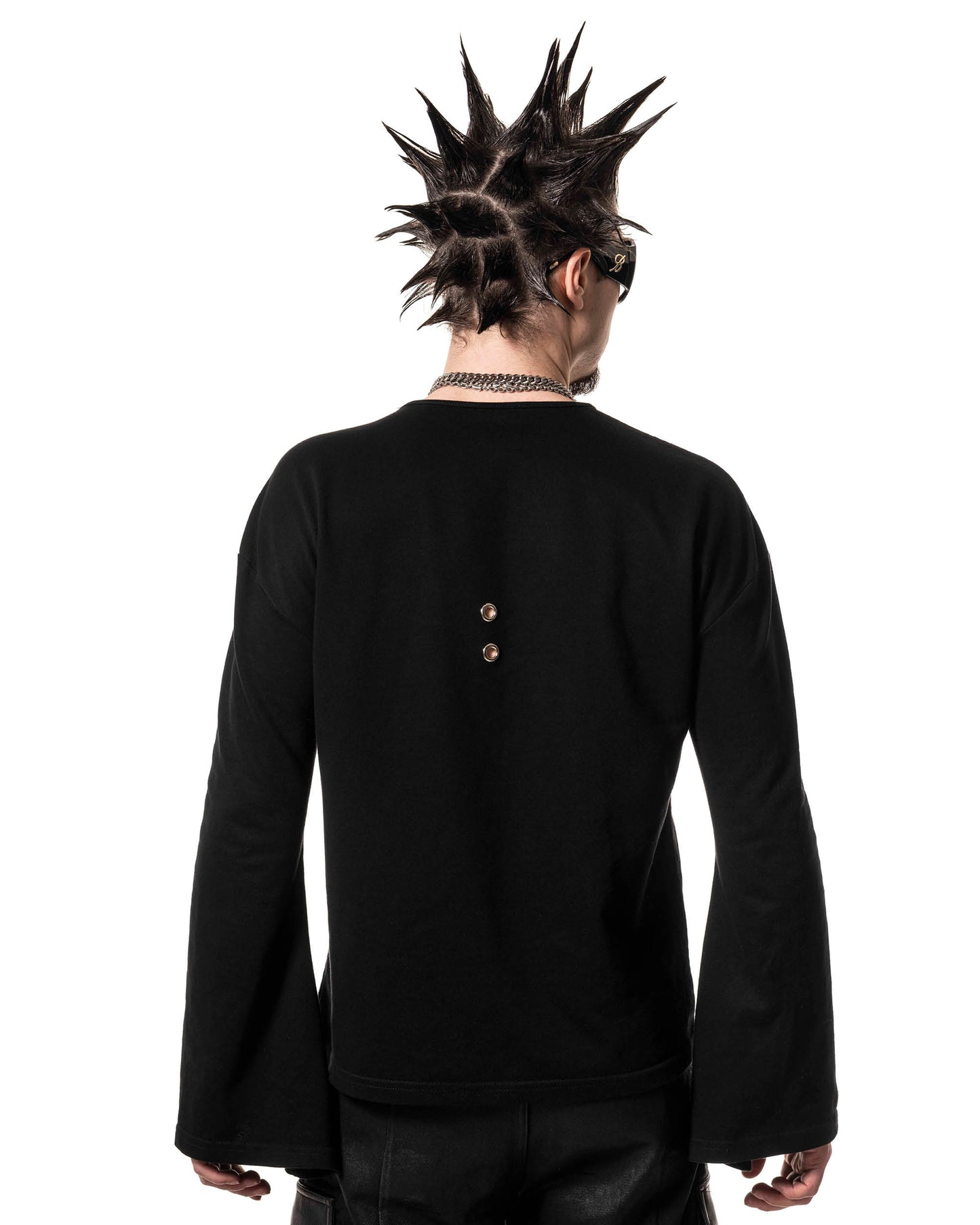 Black Studded Sweatshirt