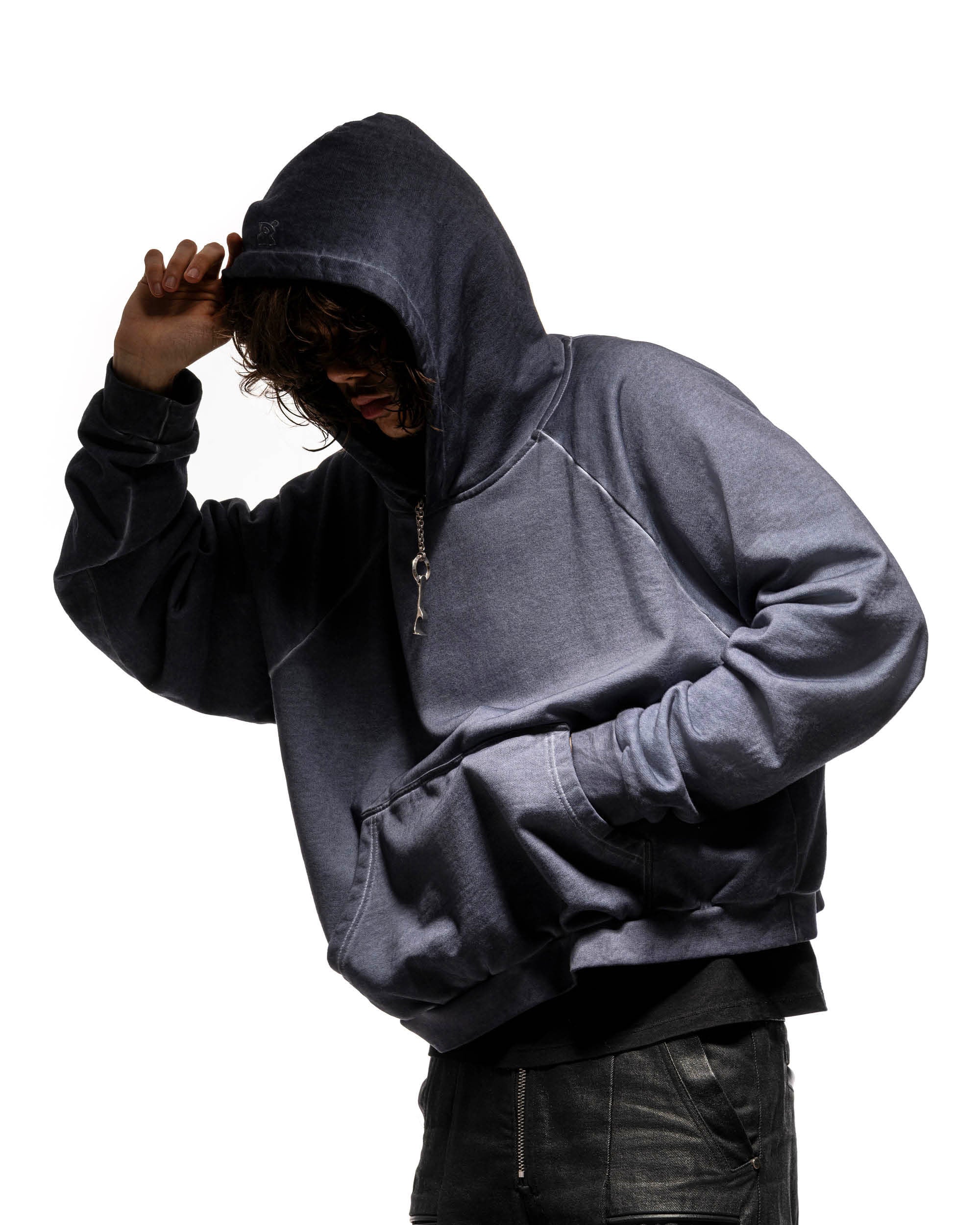 Lullaby Hoodie | Cropped Boxy Cotton Hoodie – YARIK